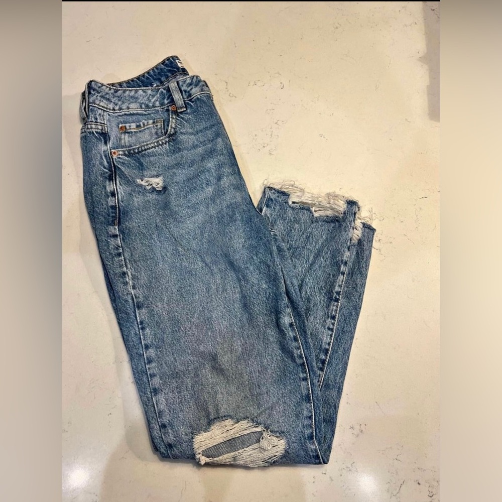 High waisted Garage jeans